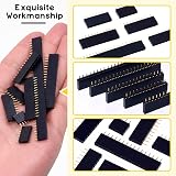 Mardatt 240Pcs 2.54mm Female Pin Header Assortment Kit 4-40 Pins PCB Connector view 6