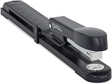 Rapesco A590FBA3 Germ-Savvy Antibacterial Marlin Long Arm Stapler Black view 2