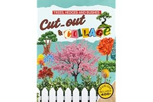 Cut-out & collage Book Trees, Hedges and Bushes: Over 400 watercolor and realistic illustrations for limitless creative colla
