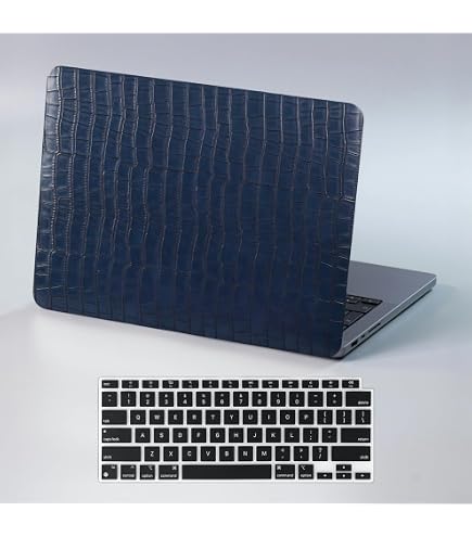 Amazon.com: KEROM Crocodile Case for MacBook Air 15 inch 2026 M5