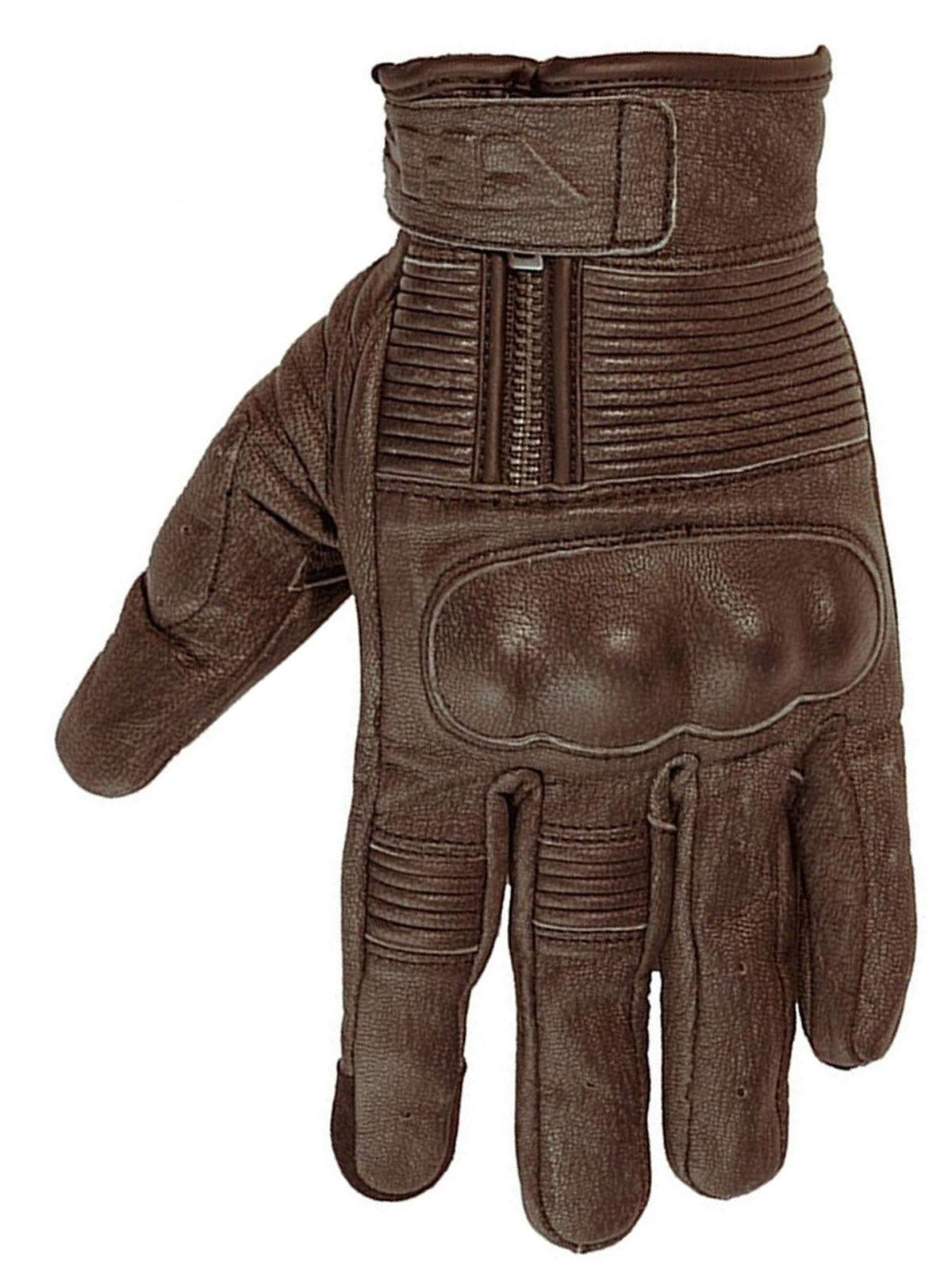 Richa Shadow Motorcycle Glove - Brown (M)