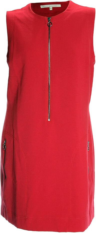 zip front shift dress