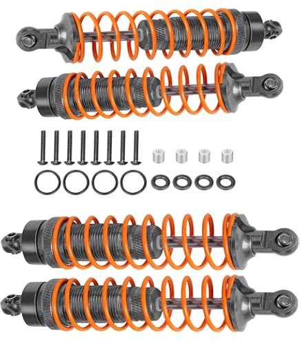 2 Ammortizzatori Anteriori Con Distanziatore ARRMA Vortek 3S BLX Mega - ARA330722 AR330712