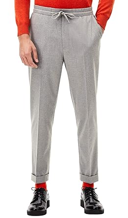 Celio Celiocelio Pantalones De Franela Slim Fit Hombre Amazon Es