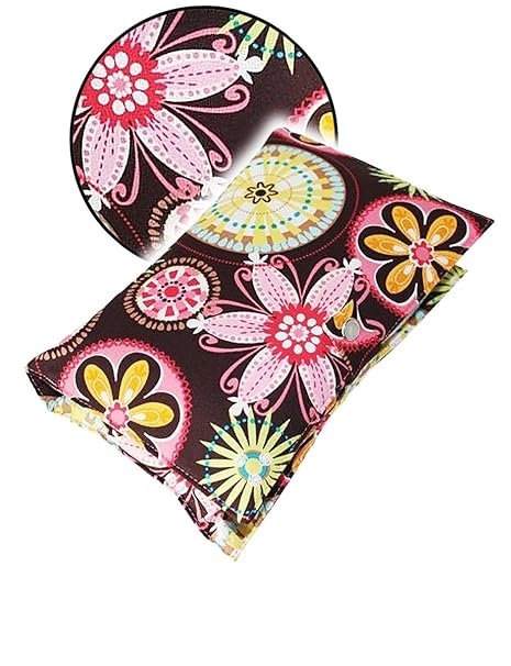 boubalou Windeletui'Flowers' - kleine Wickeltasche für unterwegs aus Stoff