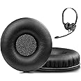 SOULWIT 50mm Ear Pads Cushions Replacement for Sennheiser PX80/PX100/PX100II/PX200, PC30/PC36/PC130/PC131/PC140/PC145, PMX100/PMX200, PXC150/PXC250/PXC300, SC30/SC60/SC75/SC230/SC260/SC630/SC660