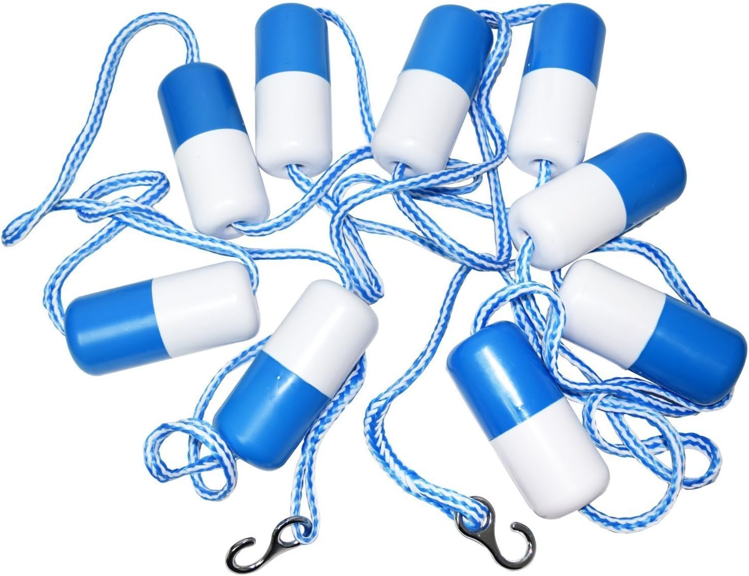 Inground pool safety rope Clearance