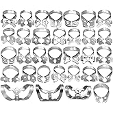 MEDSPO Professional Dental Rubber Dam Clamps | Endodontic Hygenic Brinker Universal Retractors| Tissue Gingival Lower Molars | Restorative Instruments Tools CE (32 Piece Set)