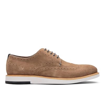 Carson Mens Casual Shoe Leather Wingtip 