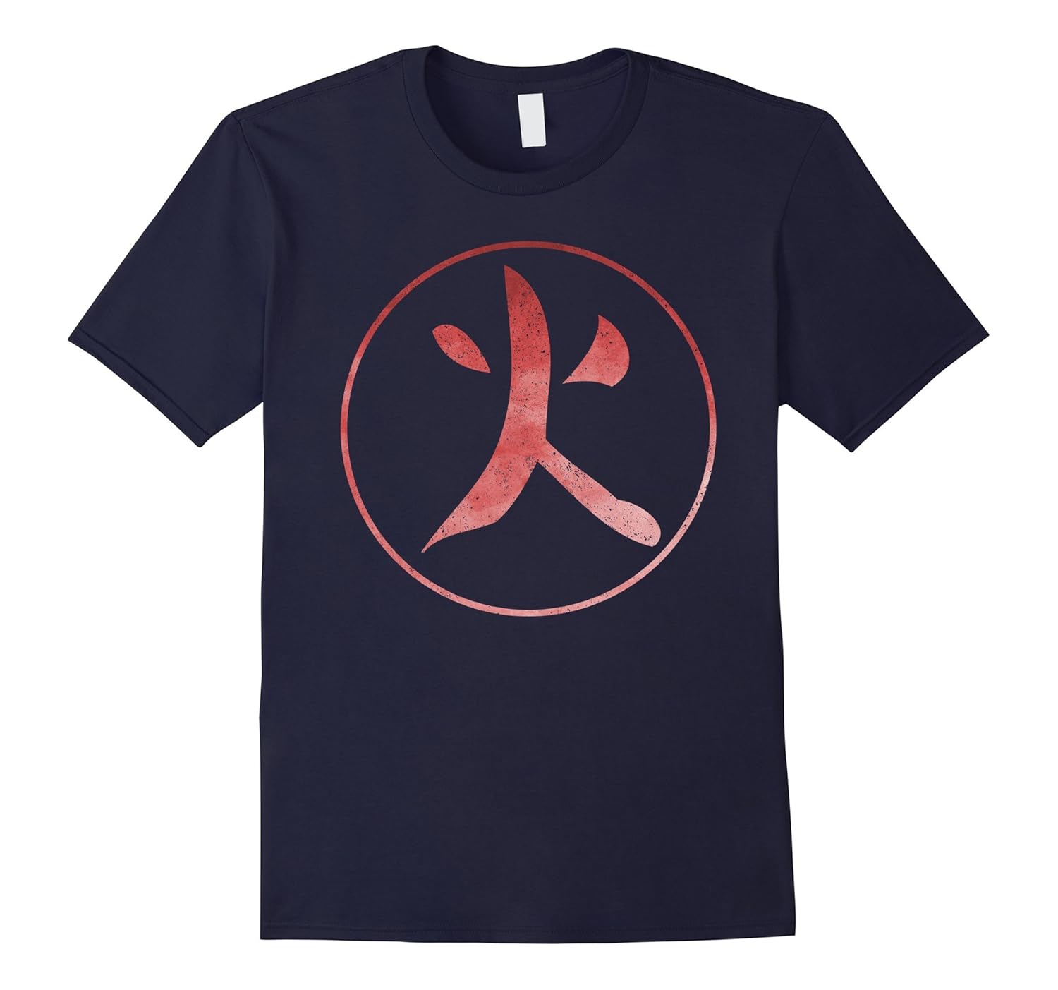 Fire Kanji Symbol Shirt : Japanese Chinese Text Writing-ANZ