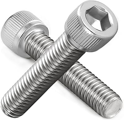 AMLOOPH M8 Socket Head Cap Screws 40mm A2 Stainless Steel Pack of 10