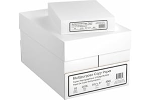 Special Buy Multipurpose Copy & Printer Paper, Letter Size 8.5" x 11", 20 lb, 92 Bright, White, 500 Sheets/Ream, 8 Reams (4,000 Sheets Total)