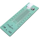 YDuupxe Sling Psychrometer Wet Dry Bulb Thermometer Wood Plastic Board High Precision Temperature Humidity Meter Portable Marine Gauge for Yacht Cargo Ship Vessel Use
