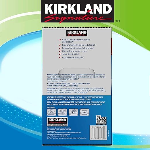 kirkland flushable wipes amazon