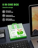 EBL 2800mAh AA Ni-MH Rechargeable Batteries with Storage Case (16 Pack) view 7