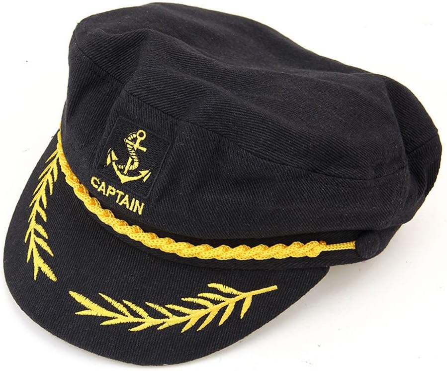 Perfect Order Adult Captains Hat Yacht Cap Standard