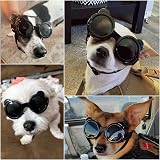 Enjoying Panda Black XSmall Dog Goggles UV Protection for XS Small Dogs view 7