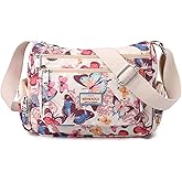 Wafybsre Shoulder Bags for Women Nylon Crossbody Bags Waterproof Lightweight Messenger Purses and Handbags