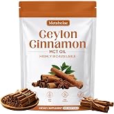 guluxly Metabolae Ceylon Cinnamon Capsules &ndash; 300 Softgels, Supports Metabolic Balance, Energy &amp; Daily Wellness, Cinnamomum Verum Extract with MCT Oil, Non GMO (1)