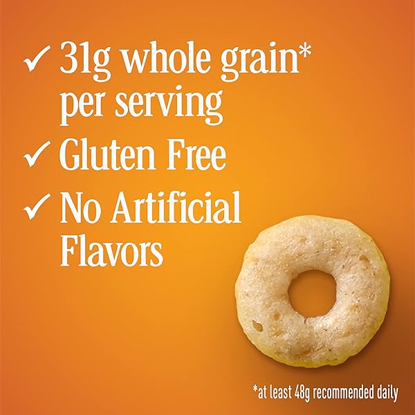 BIG G CEREAL HONEY NUT CHEERIOS GLUTEN FREE CEREAL, 4PK CUP 7.2OZ