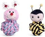 Petface Bert Rope Ball Dog Toy view 7