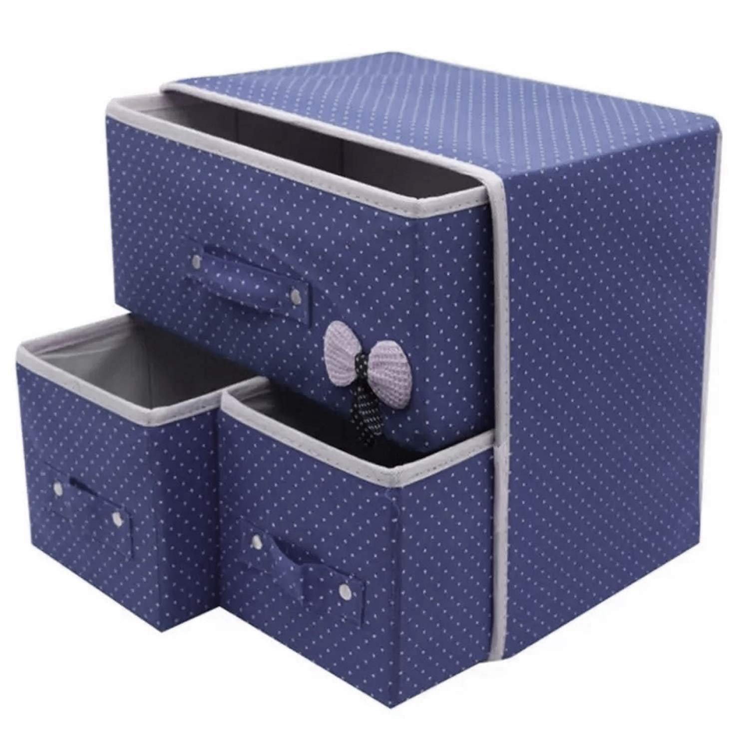 SAMPLUS MALL (LABEL) Foldable Cloth Storage Box Closet Dresser Drawer