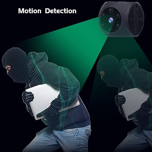 Hidden Camera, Full HD Mini Spy Camera, Nanny Cam with Motion