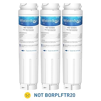 3 x Waterdrop WD-644845 reemplazo del filtro de agua del ...