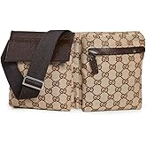 Gucci Women's Pre-Loved Belt Bag, Gg Canvas, Brown, One Size