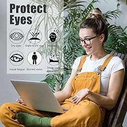 The Fresh Blue Light Blocking Glasses Square Horn