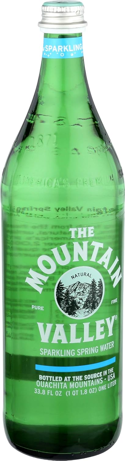 Mountain Valley Spring Water Sparkling Water In Glass 33 8 Ounce Amazon Com Grocery Gourmet Food
