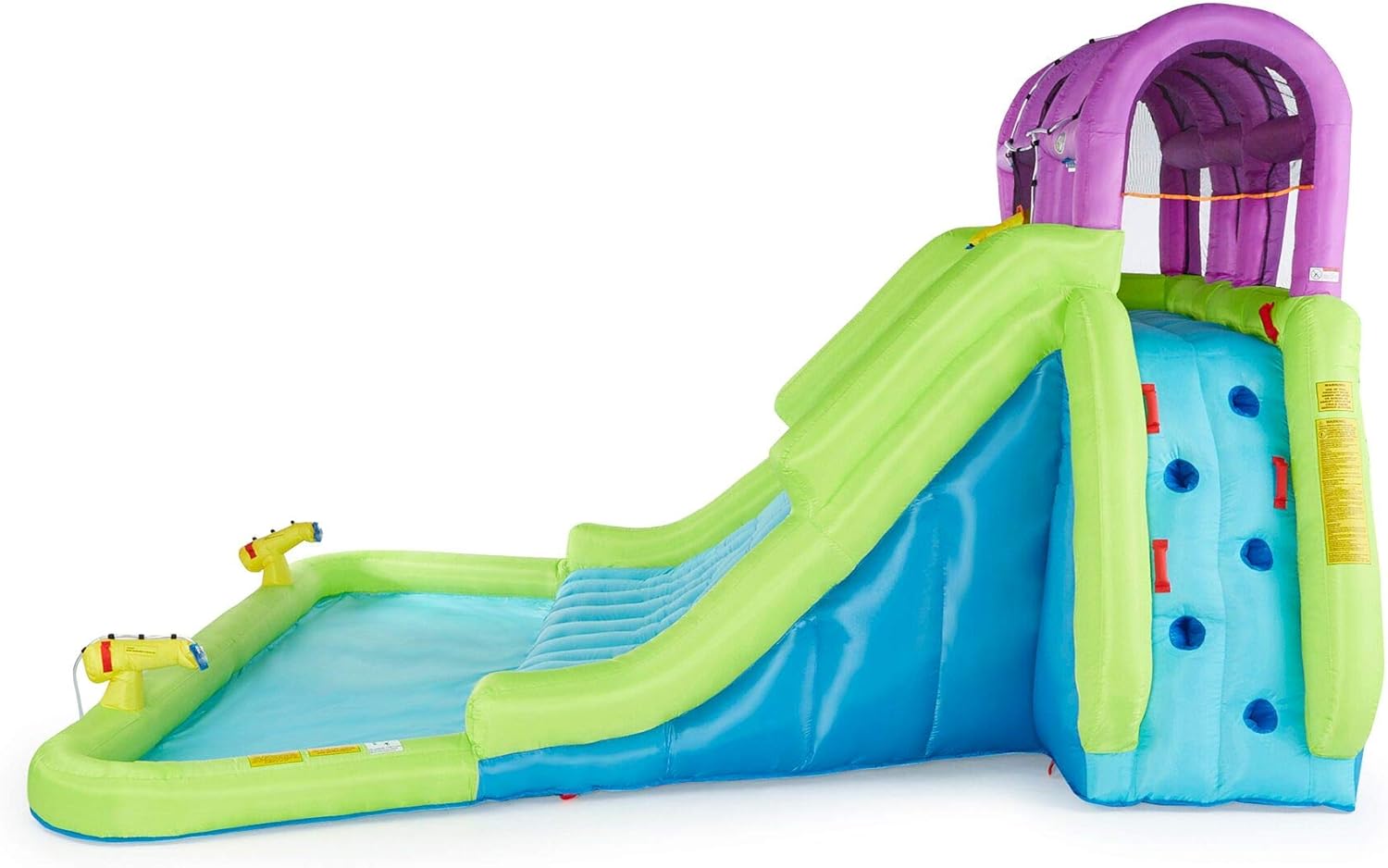 kahuna triple blast kids outdoor inflatable splash pool backyard water slide