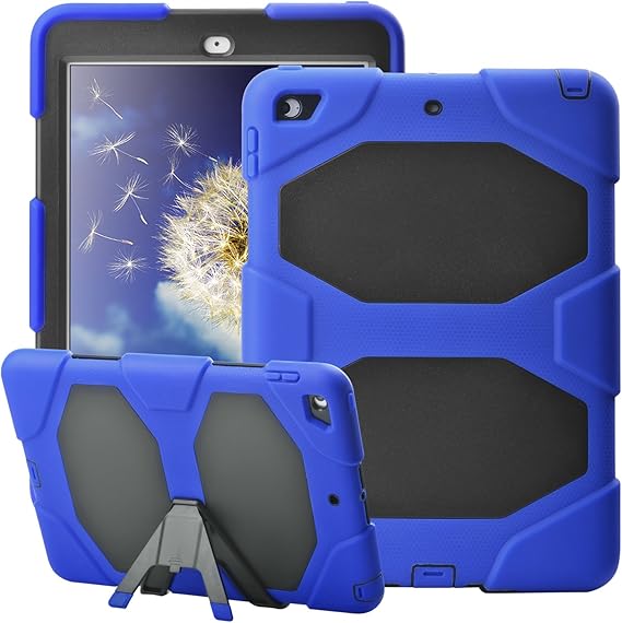 New iPad Case 9.7 inch 2018/2017,Kickstand Rugged Amazon.co.uk