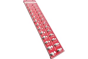 FXSMGDY 𝟐𝟎𝟐𝟒 𝐮𝐩𝐠𝐫𝐚𝐝𝐞 Thread Checker, Nut and Bolt Thread Checker, Bolt Thread Identifier, Bolt Identifier Board, Identibolt 14 Inch & 14 Metric, Bolt and nut identifier Gauge,10 Years Warranty…