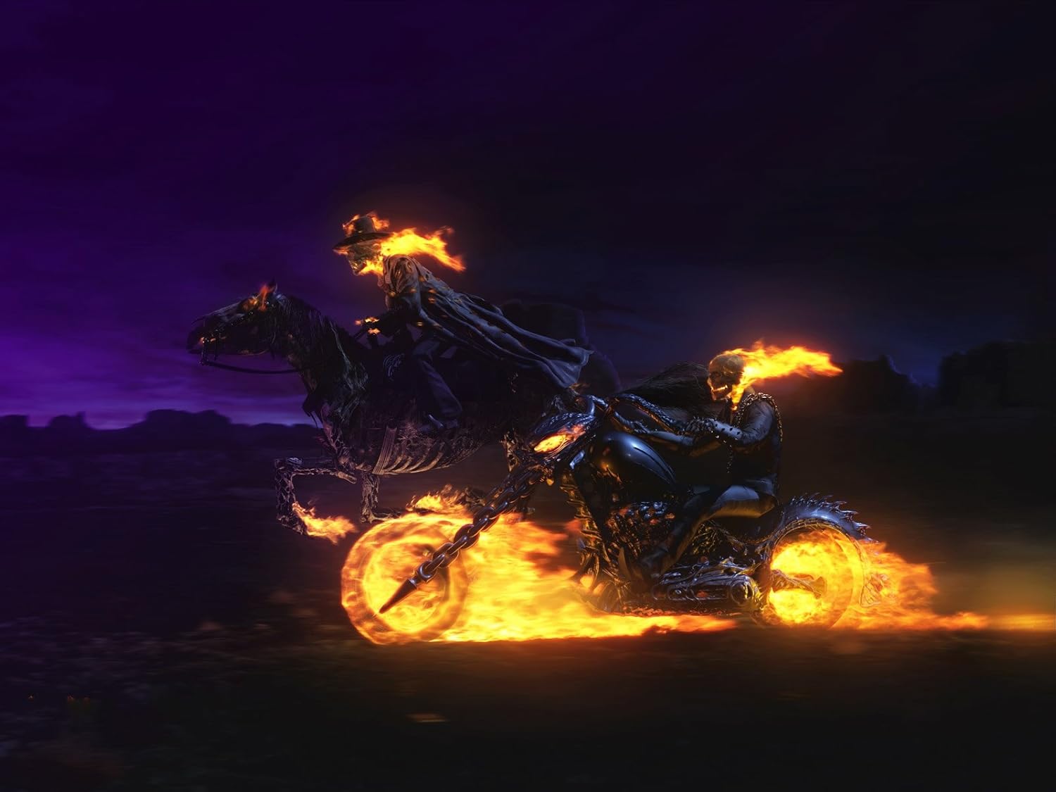 Ghost Rider Movie poster family silk wall print 32 inch x 24 inch Posters & Prints