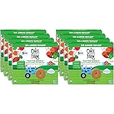 Once Upon A Farm Organic Toddler Soft Baked Bar, Apple, Sweet Potato and Spinach, Tractor Wheels Shaped, Non GMO, Kosher, 3.35 Ounces (Pack of 8)
