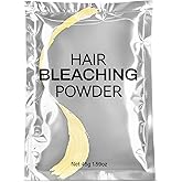 Hair Bleach Powder,High Performance Up to 8 Levels of Lift for Hair Highlights &amp; Lightening(45g/1.59oz)