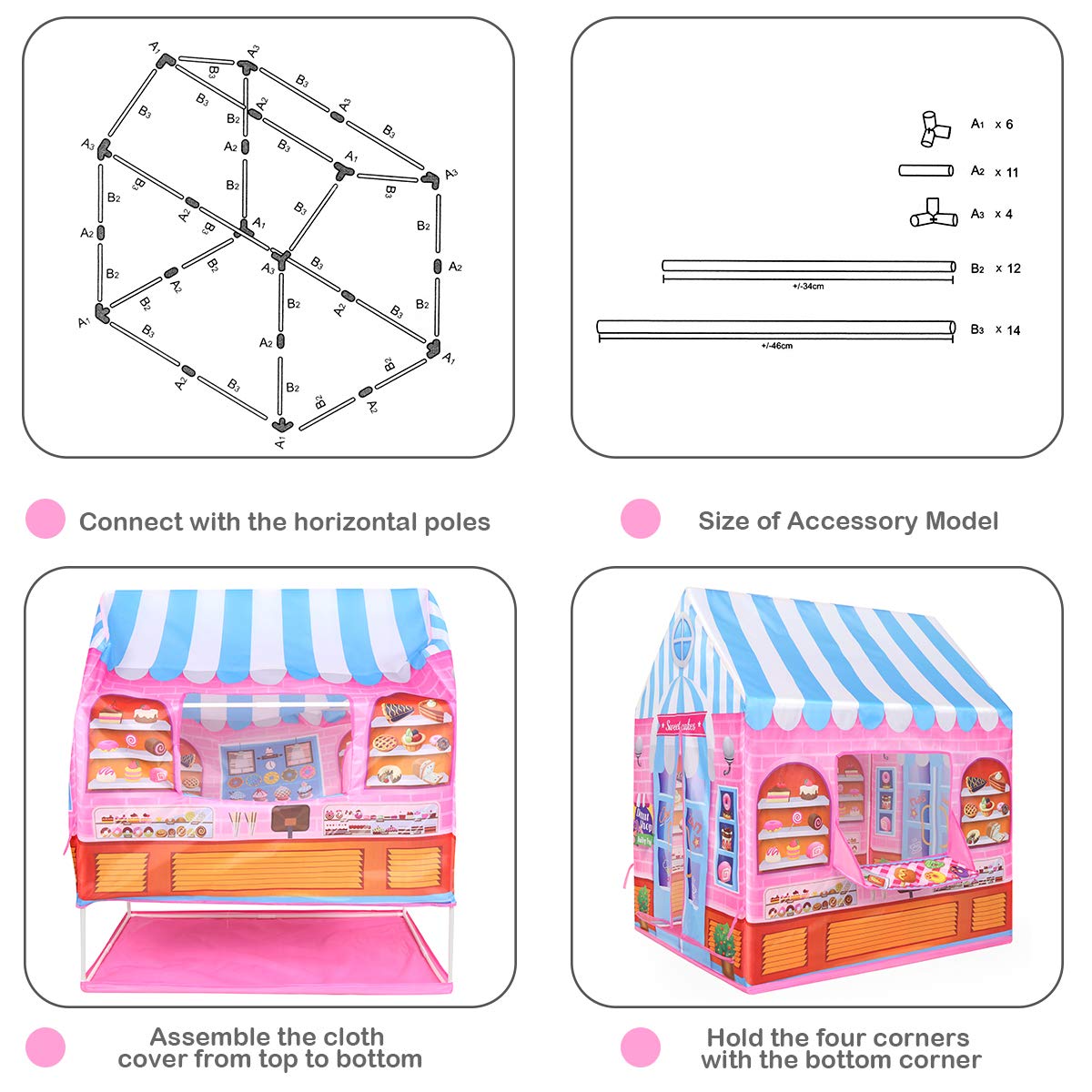 Каркасная палатка домик. Как собрать детскую палатку домик. Схема сборки детского домика палатки. Как собрать детскую палатку домик. Сборка детской палатки.