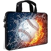 AMARY 11.6" 12.1" inch Laptop Sleeve Neoprene Notebook Laptop case Chromebook Sleeve Ultrabook Case Tablet Cover Fit Apple MacBook Air HP DELL Lenovo Asus Samsung (Baseball)