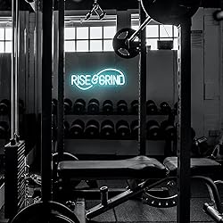 Rise & Grind Neon Sign Hustle LED Neon Signs for