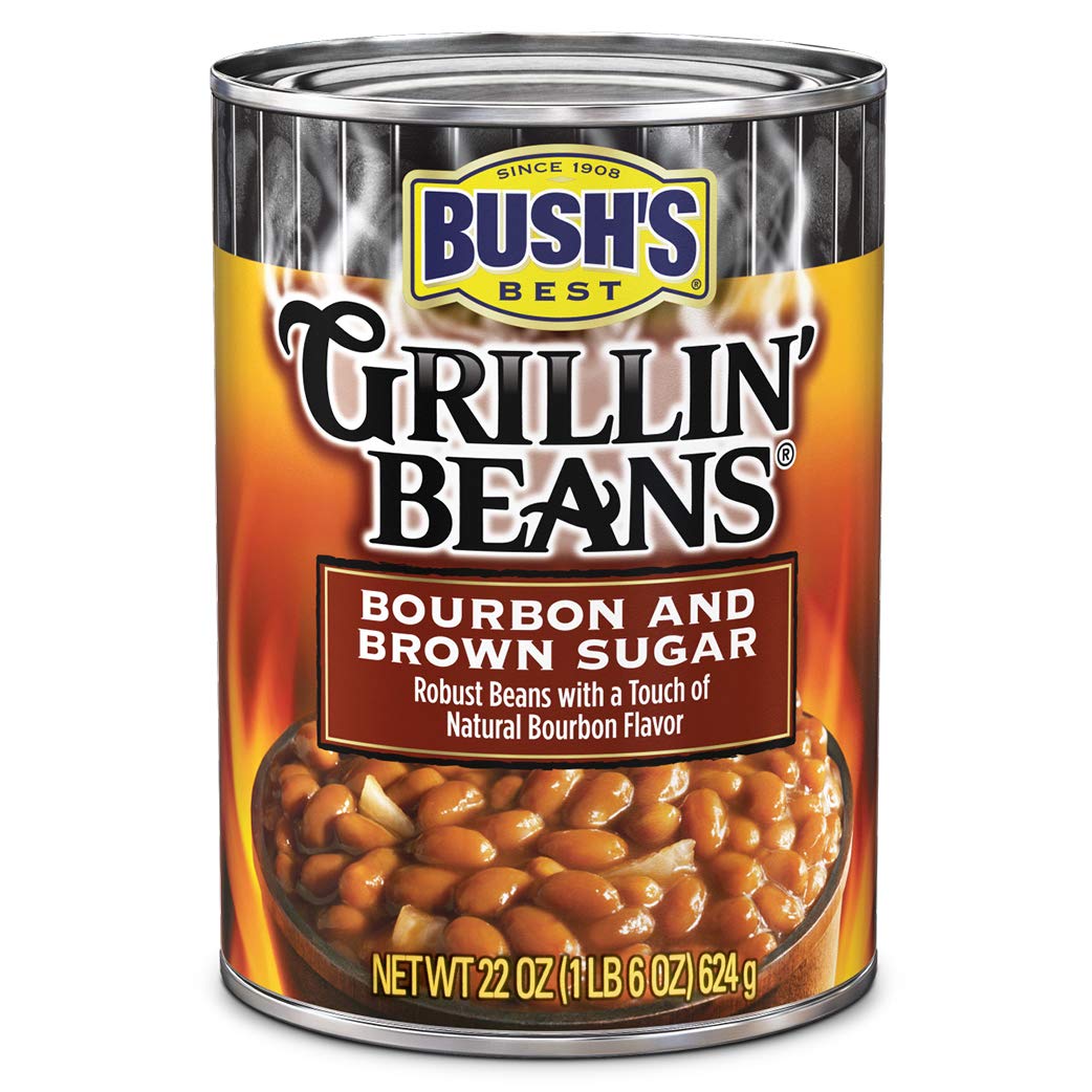Bush S Best Grillin Beans Bourbon And Brown Sugar Amazon De Lebensmittel Getranke