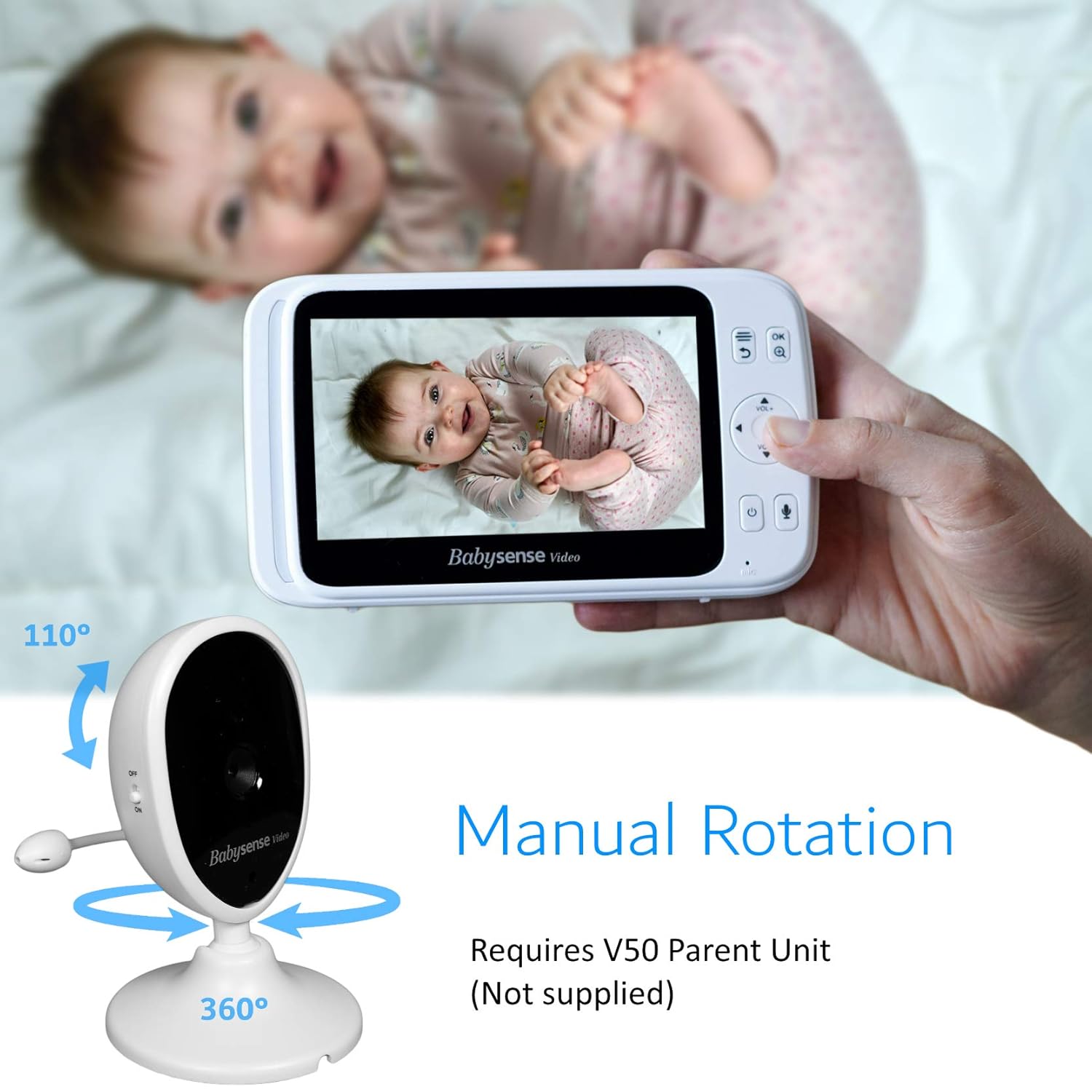 babysense add on camera