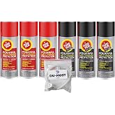 Fluid Film Rust &amp; Corrosion Prevention Solutoin: Fluid Film Aerosol (3 Cans), Fluid Film Aerosol Black (3 Cans) and DU-MOST Spray Wand (1 Pack)