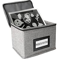 Mingting Die Cut Storage Box,Die Cut Storage Organizer,Fully-Padded Inside with Sturdy Construction, Magnetic Sheets for Dies