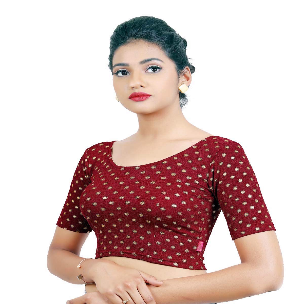 bindigasm's advi designer polki blouse