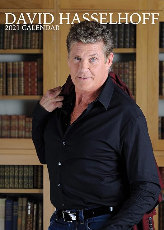 DAVID HASSELHOFF THE HOFF CALENDAR 2021 LARGE (A3) POSTER SIZE WALL