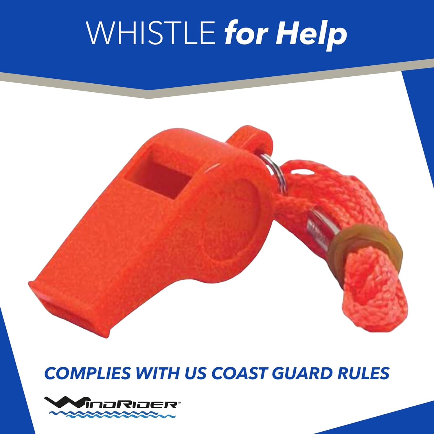 USCG Boating Safety Kit - Electronic Flare - First Aid Kit - Whistle - Multi Tool - Waterproof Case (Plastic): Health & Personal Care