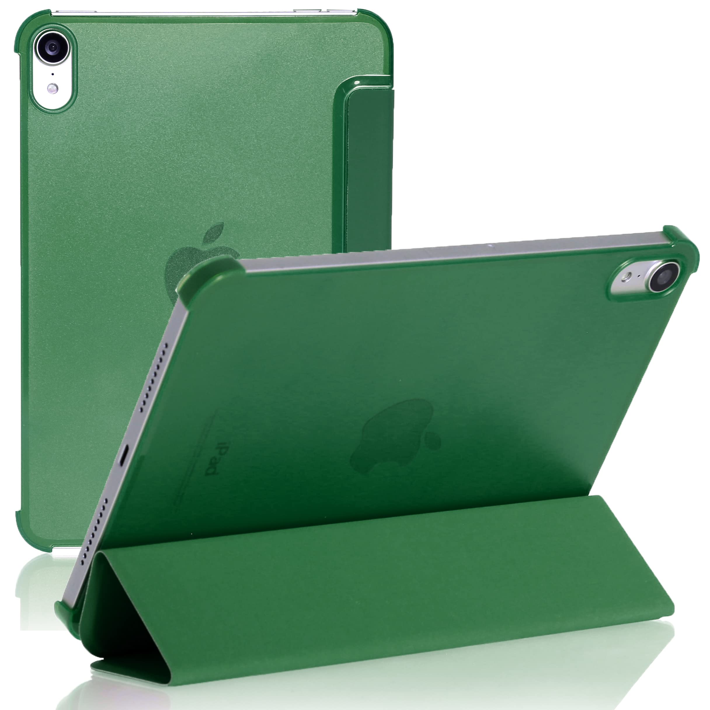Smart and Slim Magnetic Stand Case for iPad Mini (2021) iPad Mini 6th Generation 8.3 inch with Auto Sleep-Wake Function (Emerald Green)