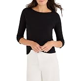 NIC+ZOE 3/4 Sleeve Ballet Boat Tee