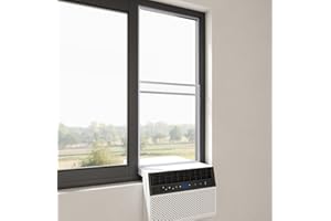 VORTXX Aluminum Sliding Window Kit for Horizontal Sliding Windows, For Saddle, U-type, and Conventional Air Conditioners (AC Not Included)